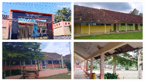 Pembangunan Pembuatan Podium SMP NEGERI 1 Parakansalak Diduga Mangkrak