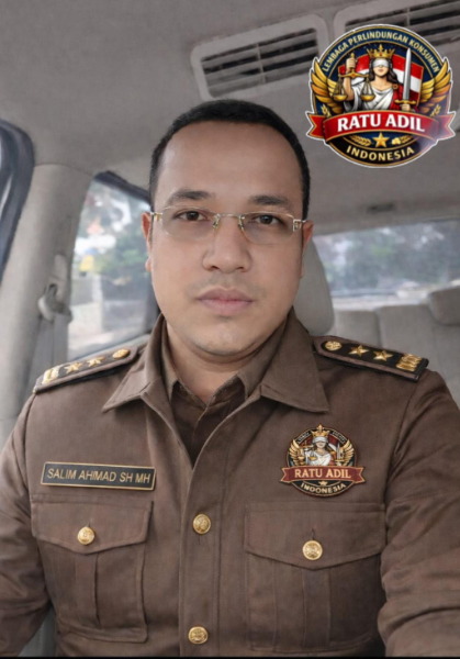 Fhoto  : Istimewa ( Ketua Lembaga Perlindungan Konsumen RATU ADIL)