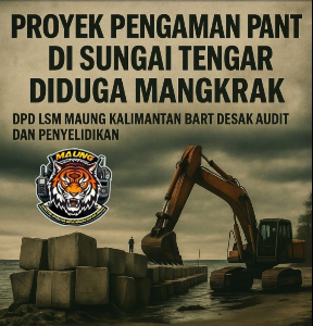 https://gardatipikornews.com/proyek-bwsk-i-pengaman-pantai-di-sungai-tengar-diduga-mangkrak-dpd-lsm-maung-kalbar-desak-audit-dan-penyelidikan